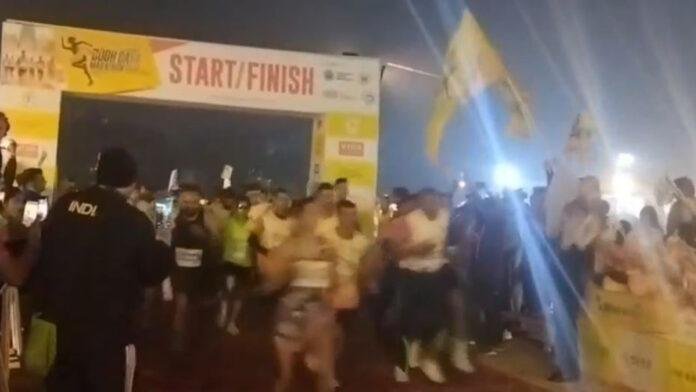 बोधगया में आयोजित हुआ तृतीय बोधगया अंतरराष्ट्रीय मैराथन, देश-विदेश के धावकों ने लिया हिस्सा