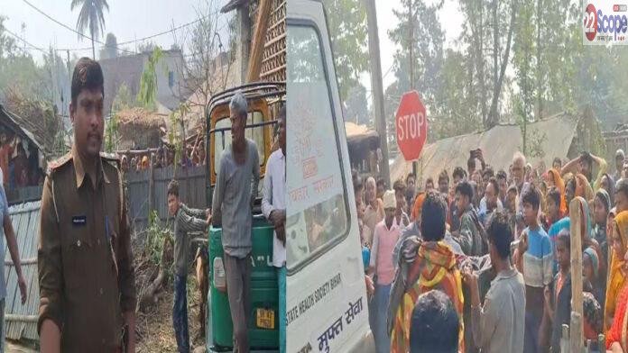 मधेपुरा में खून से सनी सुबह, दरवाजे पर सोए बुजुर्ग की हत्या, बेटे पर शक की सुई