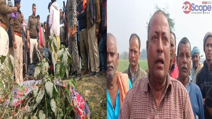 बेखौफ अपराधियों ने ड्यूटी पर जा रहे बाइक सवार युवक की गोली मारकर हत्या