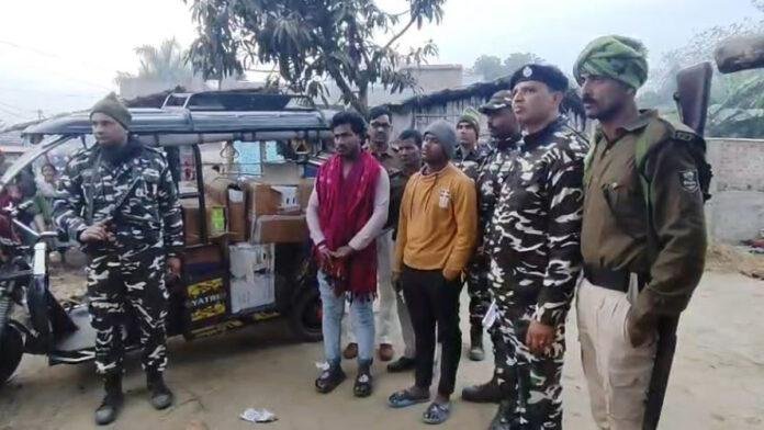 घोड़ासहन सीमावर्ती क्षेत्र से बड़ी कार्रवाई, नशीली दवाओं के कारोबार का भंडाफोड़