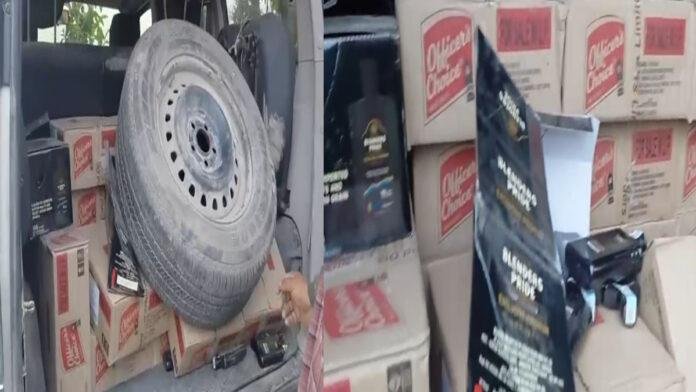 होली से पहले शराब तस्कर के मंसूबे पर मोतिहारी पुलिस ने फेरा पानी, भारी मात्रा में अंग्रेजी शराब बरामद