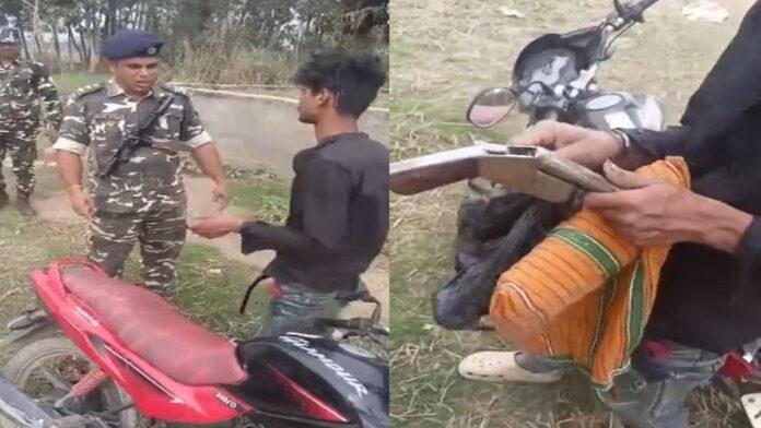 इंडो-नेपाल बॉर्डर पर SSB की बड़ी कार्रवाई, युवक देसी कट्टा के साथ गिरफ्तार