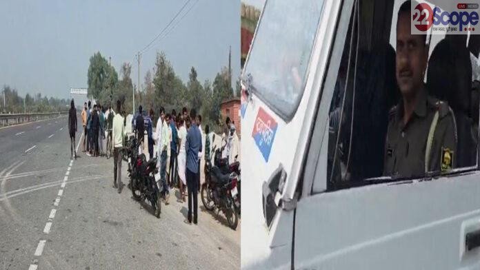 नौबतपुर में भीषण सड़क हादसा, ब्रेजा व बाइक की आमने-सामने टक्कर में एक की मौत, एक गंभीर