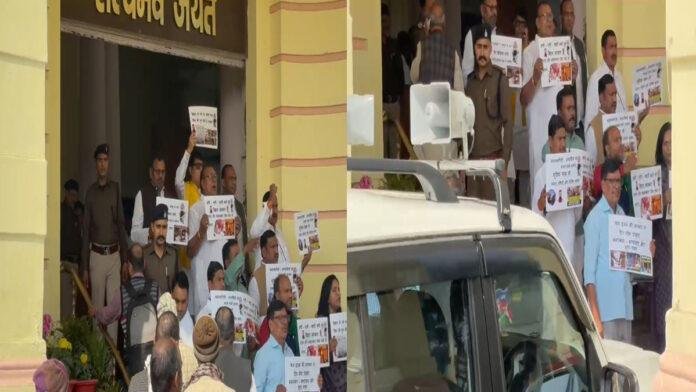 विधानसभा में विपक्ष की तरफ से जोरदार हंगामा, कहा- 'गूंगी-बहरी' हो गई है सरकार