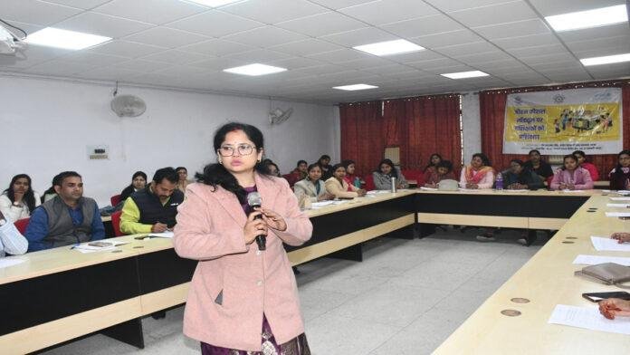 पिछड़ा वर्ग एवं अति पिछड़ा वर्ग कल्याण विभाग के 40 प्रतिभागियों ने लिया प्रशिक्षण