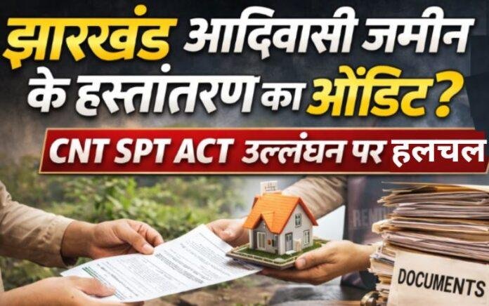 Tribal Land Transfer पर Audit की तैयारी, महालेखाकार ने मांगे दस्तावेज, CNT SPT Act उल्लंघन पर बढ़ी हलचल