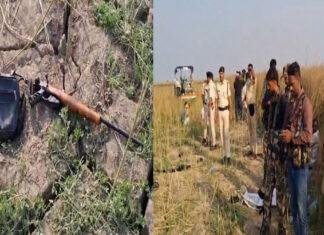 पुलिस और अपराधियों में मुठभेड़, एक जख्मी, 5 गिरफ्तार, कई हथियार जब्त