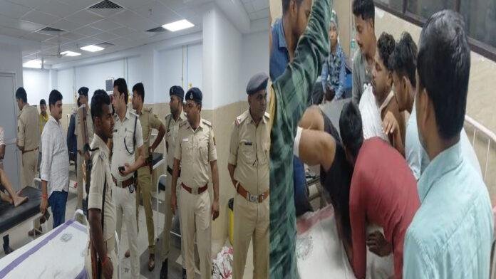 अपराधियों का दुसाहस, युवक को घेर कर मारी गोली, गंभीर रूप से जख्मी