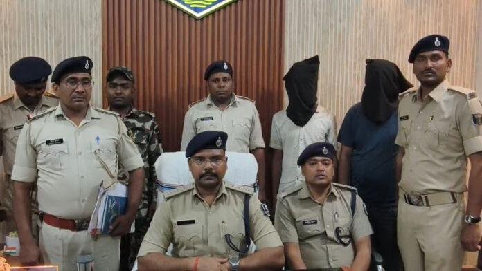 बेतिया से हुई 24 टन चोरी का चावल पश्चिम बंगाल से बरामद, 2 अंतर्राज्यीय शातिर गिरफ्तार