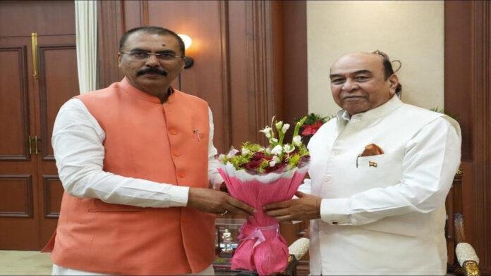 राज्यपाल सैयद अता हसनैन से मिले BJP के प्रदेश अध्यक्ष संजय सरावगी