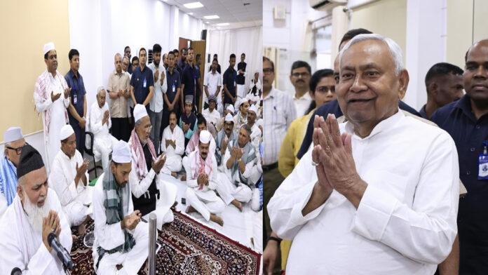 एक अणे मार्ग में दावत-ए-इफ्तार का आयोजन, बड़ी संख्या में रोजेदारों ने की शिरकत