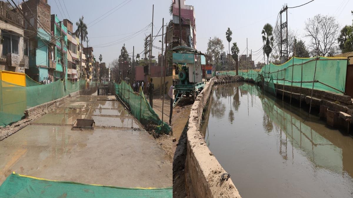 मुख्यमंत्री ने सैदपुर व बाकरगंज भूमिगत नाला निर्माण के साथ-साथ सड़क निर्माण कार्य का किया निरीक्षण | 22Scope News CM Bakarganj Drain 3 22Scope News