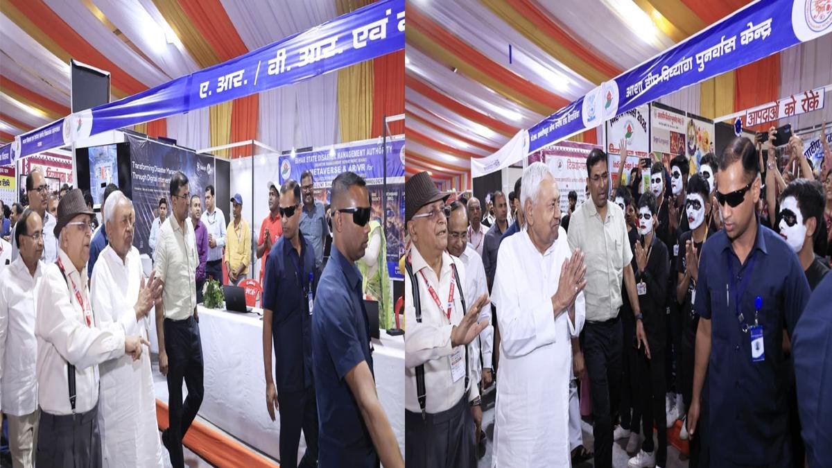 मुख्यमंत्री ने बिहार दिवस समारोह 2026 का दीप प्रज्ज्वलित कर किया उद्घाटन | 22Scope News CM Bihar Diwas 2 22Scope News