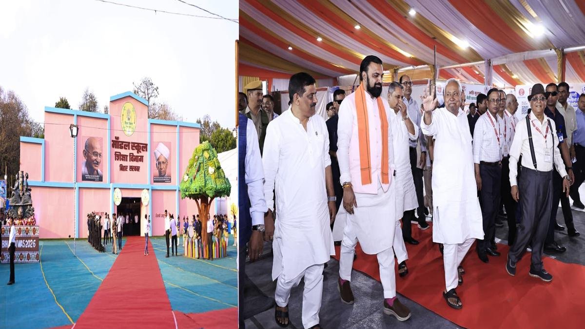 मुख्यमंत्री ने बिहार दिवस समारोह 2026 का दीप प्रज्ज्वलित कर किया उद्घाटन | 22Scope News CM Bihar Diwas 4 22Scope News