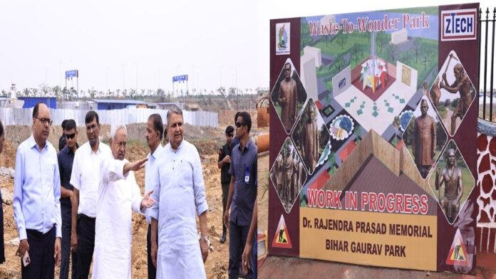 मुख्यमंत्री ने पटना शहर स्थित विभिन्न निर्माणाधीन योजनाओं का किया निरीक्षण, तेजी से कार्य पूर्ण करने का दिया निर्देश