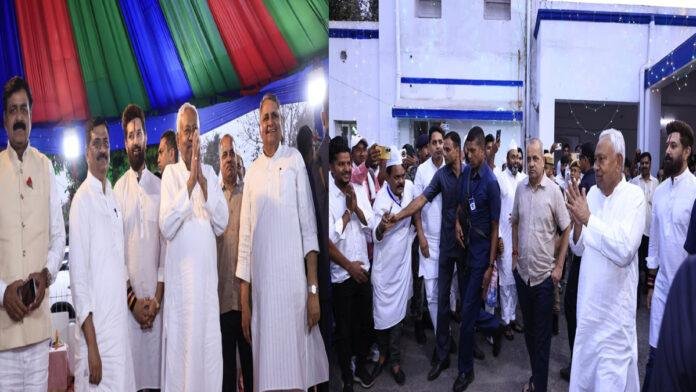 चिराग पासवान द्वारा आयोजित दावत-ए-इफ़्तार में शामिल हुए मुख्यमंत्री