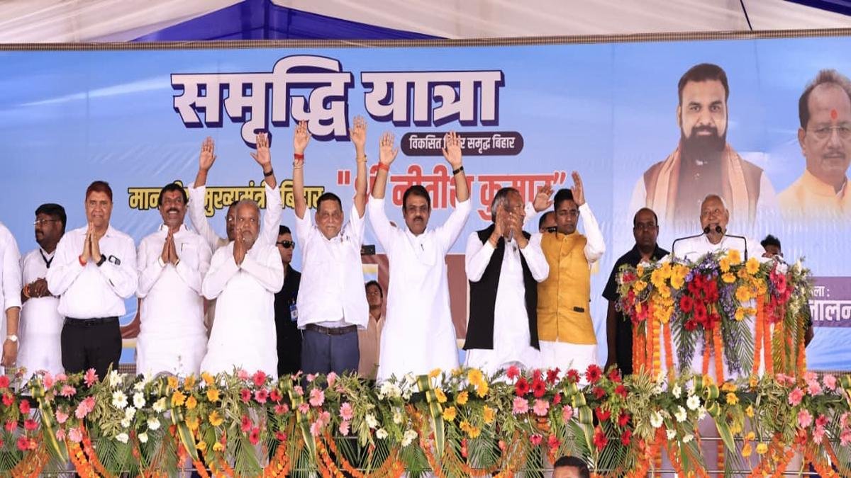 मुख्यमंत्री ने समृद्धि यात्रा के दौरान नालंदा जिले को दी 810 करोड़ की योजनाओं की सौगात, 106 योजनाओं का किया शिलान्यास | 22Scope News CM Nalanda 13 22Scope News