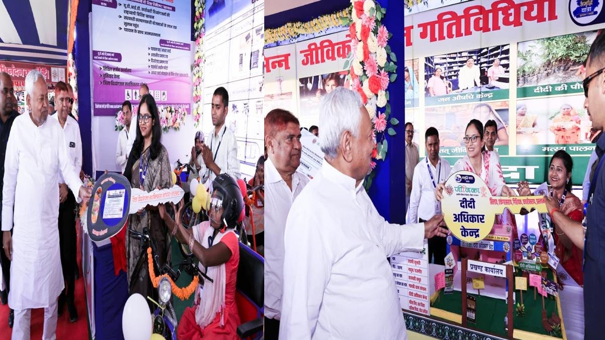 मुख्यमंत्री ने समृद्धि यात्रा के दौरान नालंदा जिले को दी 810 करोड़ की योजनाओं की सौगात, 106 योजनाओं का किया शिलान्यास | 22Scope News CM Nalanda 6 22Scope News