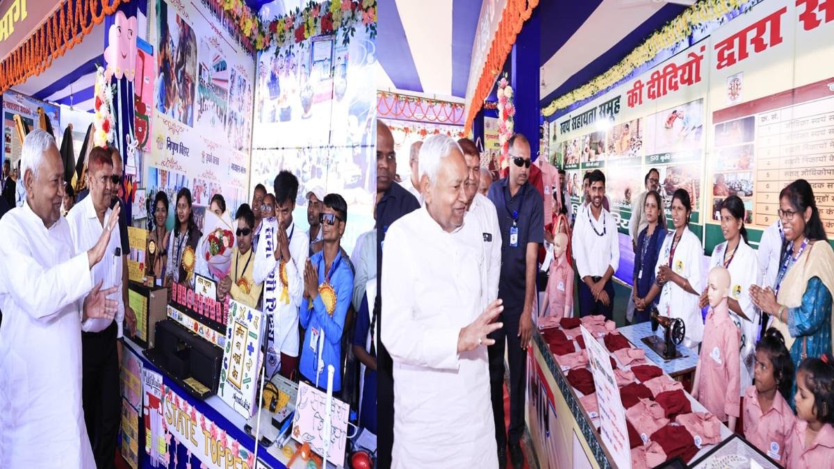 मुख्यमंत्री ने समृद्धि यात्रा के दौरान नालंदा जिले को दी 810 करोड़ की योजनाओं की सौगात, 106 योजनाओं का किया शिलान्यास | 22Scope News CM Nalanda 8 22Scope News