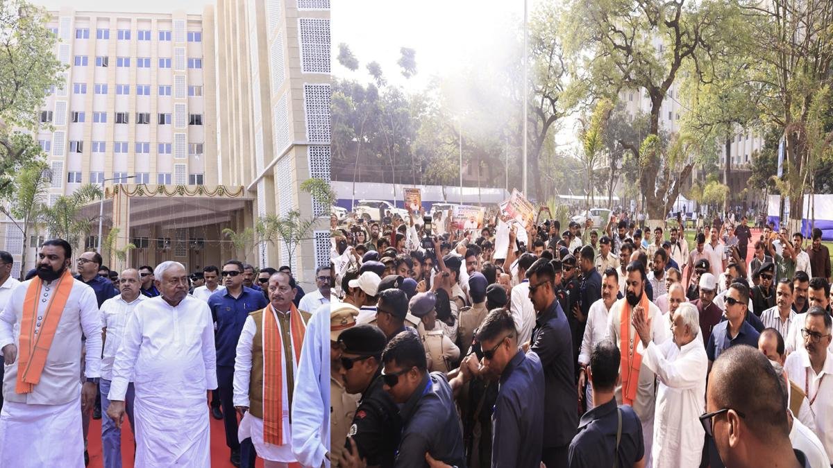 मुख्यमंत्री ने पटना विश्वविद्यालय में नवनिर्मित प्रशासनिक एवं शैक्षणिक भवन का किया उद्घाटन | 22Scope News CM PU 1 22Scope News