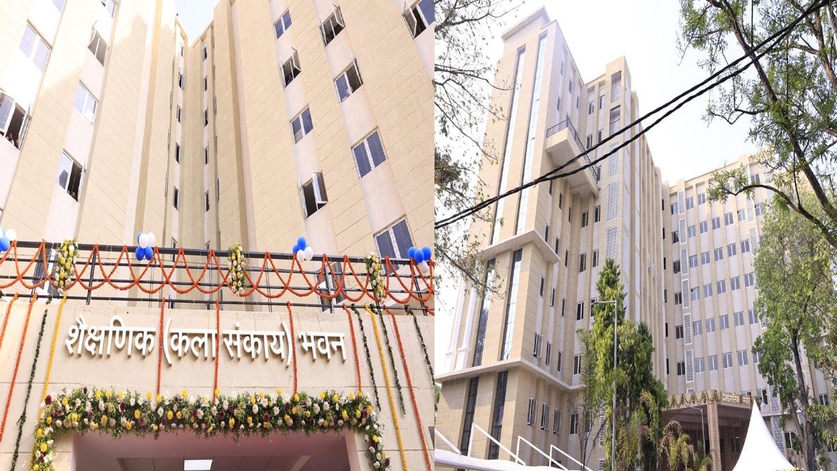 मुख्यमंत्री ने पटना विश्वविद्यालय में नवनिर्मित प्रशासनिक एवं शैक्षणिक भवन का किया उद्घाटन | 22Scope News CM PU 2 22Scope News