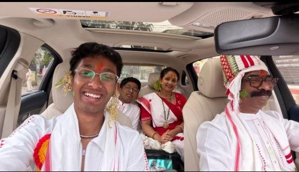 Kalpana Soren ने दी सरहुल की शुभकामनाएं, शेयर की परिवार संग प्यारी तस्वीरें... | 22Scope News Capture 130 22Scope News