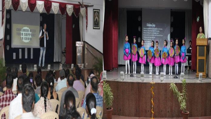 बेहतर परवरिश और शिक्षा पर जोर : कार्मेल हाई स्कूल में KG-I ओरिएंटेशन