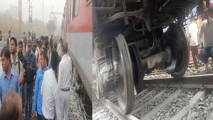 पटना-रांची जनशताब्दी एक्सप्रेस के पहिए में से निकलने लगा धुआं, 30 मिनट तक रुकी रही गाड़ी