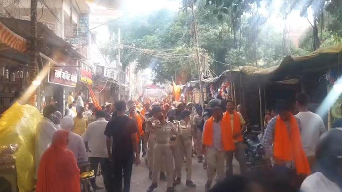 गोपालगंज में रामनवमी पर निकली भव्य शोभायात्रा, जय श्रीराम के नारों से गूंजा शहर | 22Scope News Gopalganj Sobha Yatra 1 22Scope News