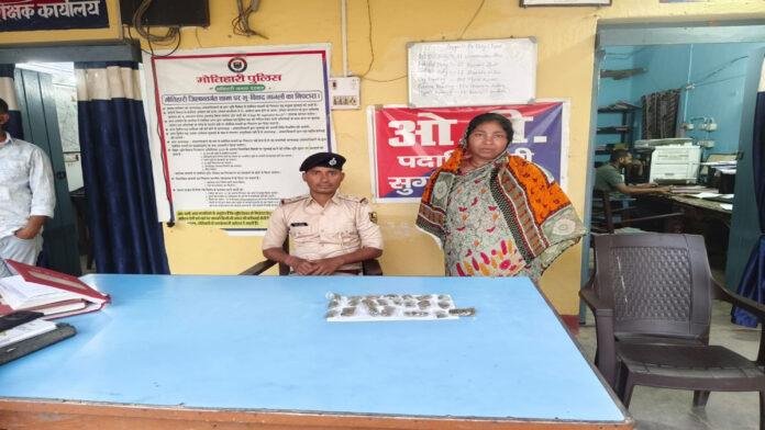 सुगौली में नशा विरोधी अभियान, 86 ग्राम गांजा बरामद, कार्रवाई जारी