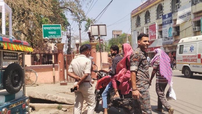 समाहरणालय गेट के पास चला सघन वाहन जांच अभियान