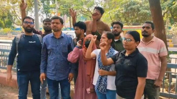 TRE-4 का विज्ञापन जल्द जारी करने की मांग, पटना की सड़कों पर दिखा अभ्यर्थियों का आक्रोश