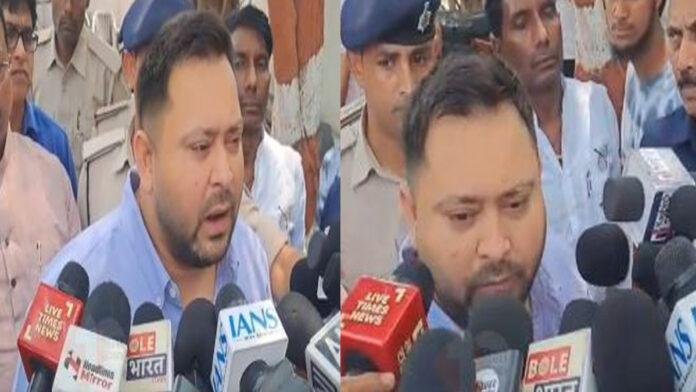 नीतीश के इस्तीफे के बाद तेजस्वी का BJP पर बड़ा आरोप, कहा- बिहार की जनता को ठगने का किया काम