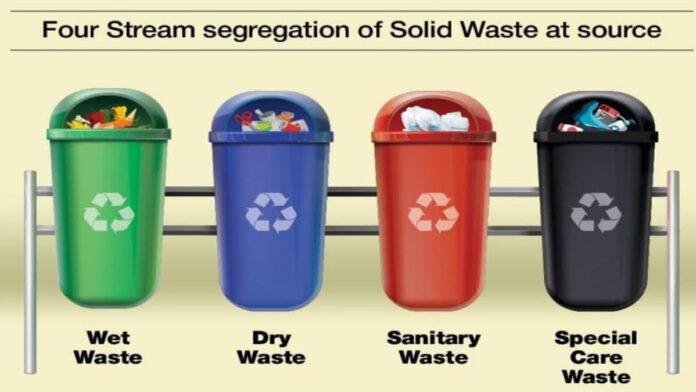 एक अप्रैल से कचरा प्रबंधन के नए नियम लागू, 4 डिब्बों में देना होगा