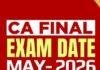 CA Final Exam Update 2026: अब साल में 2 बार होगी परीक्षा, ICAI का बड़ा फैसला