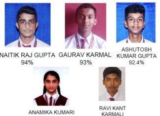  CBSE 10th Result 2026: ओरमांझी के कलकत्ता पब्लिक स्कूल का 100% रिजल्ट, नैतिक राज बने टॉपर