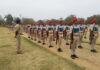 भोजपुर SP ने प्रशिक्षण प्राप्त कर रहे नवनियुक्त सिपाहियों की परेड का किया निरीक्षण