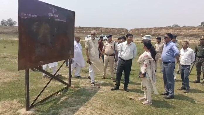 भदरिया पुरातात्विक स्थल का DM ने किया निरीक्षण, बांका में पर्यटन की संभावना बढ़ी