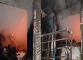 बख्तियारपुर के न्यू मार्केट में भीषण आग, लाखों की संपत्ति जलकर खाक, मची अफरा-तफरी