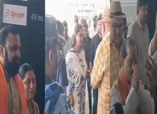 दिल्ली के बैठक में भाग लेने के लिए पटना से निकले सम्राट, विजय और श्रेयसी