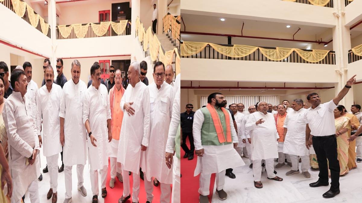 मुख्यमंत्री ने MLA आवासन योजना अंतर्गत विधान परिषद् अतिथि निवास का किया शुभारंभ | 22Scope News CM MLA Awas 1 22Scope News