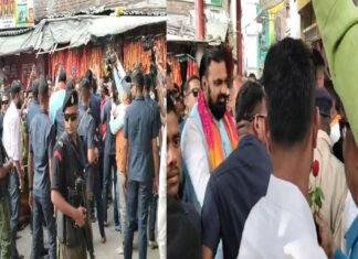 पटना सिटी के पटनेश्वरी व छोटी पटन देवी पहुंचे CM सम्राट, की पूजा अर्चना