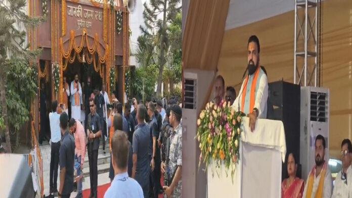 CM सम्राट सीतामढ़ी के प्रसिद्ध पुनौरा धाम मंदिर पहुंचे, माता सीता व भगवान राम की पूजा अर्चना