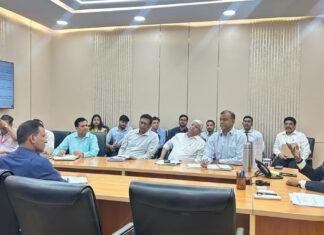 मुख्य सचिव द्वारा PMG व PRAGATI योजनाओं की उच्च स्तरीय संयुक्त समीक्षा बैठक मुख्य सचिव द्वारा PMG व PRAGATI योजनाओं की उच्च स्तरीय संयुक्त समीक्षा बैठक