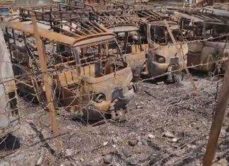 घाघरा थाना परिसर