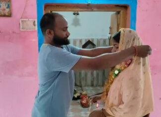खगड़िया थाने में अर्जी, मंदिर में शादी, 5 साल की मोहब्बत ने जीता अपनों का दिल