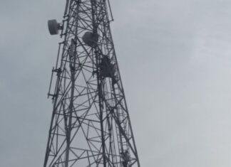 मोबाइल टावर पर चढ़ी युवती, पुलिस की सूझबूझ से टला बड़ा हादसा