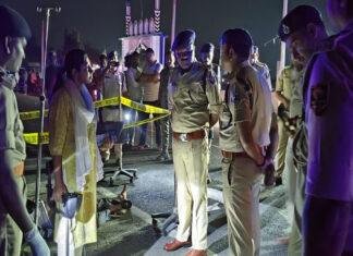 व्यक्ति को गोली मारकर हत्या, घटनास्थल पर पहुंचे SP, जांच में जुटी पुलिस