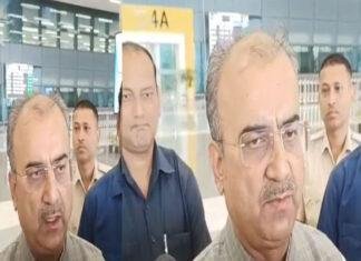 बंगाल से पटना लौटे प्रभारी मंगल पांडे, कहा- हार रही हैं ममता, BJP की बन रही है सरकार