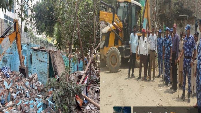 पटना में बुलडोजर एक्शन जारी, नगर निगम ने कई इमारतों को चिन्हित कर तोड़ने का दिया आदेश